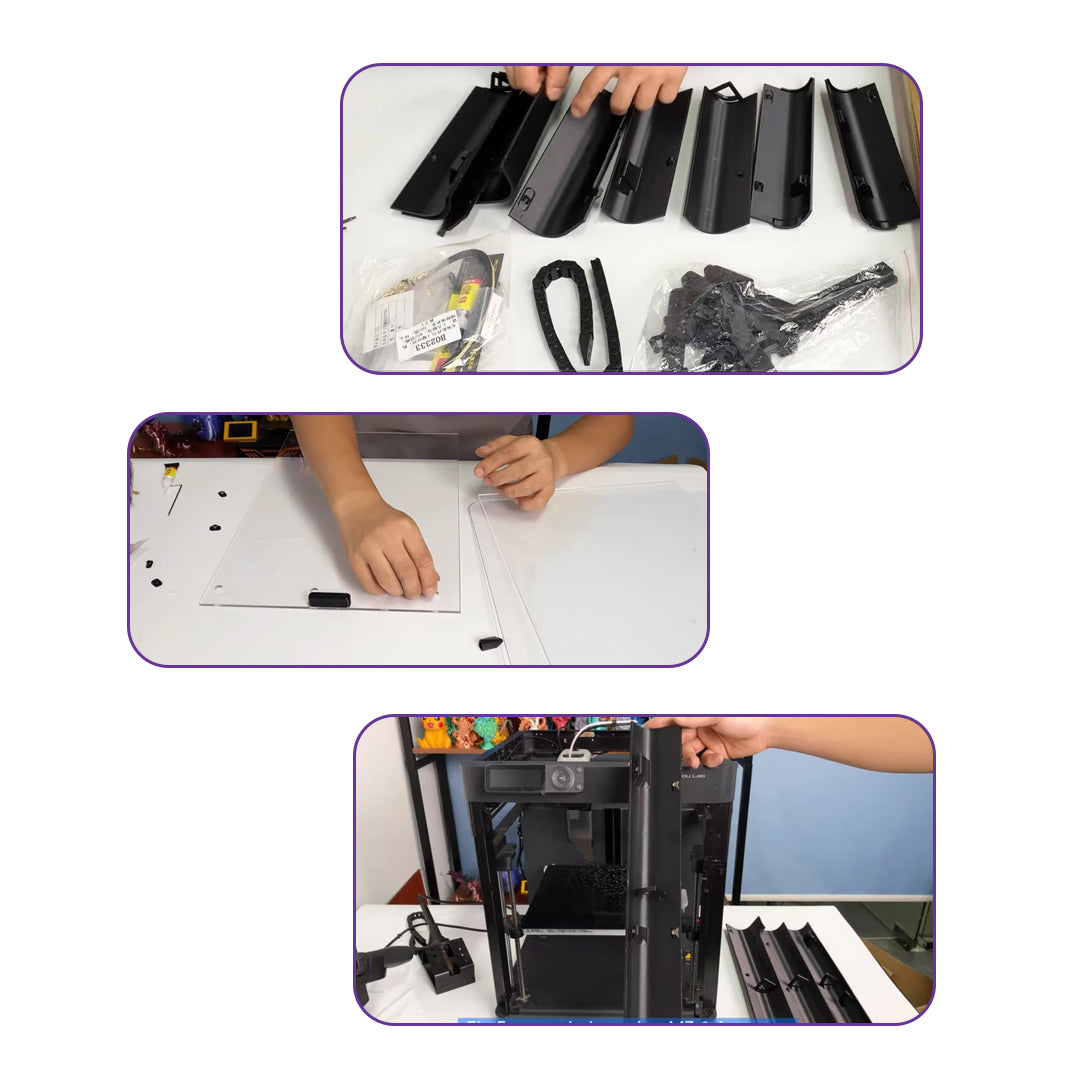 Enclosure Assembly Kit for Bambu Lab P1P - MakerParts 3D