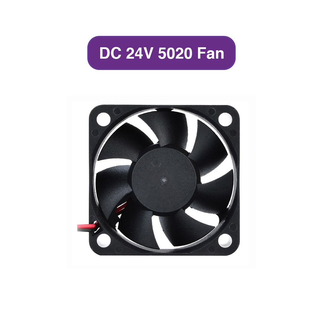 DC 24V 5020 Cooling Fan - 50x50x20mm - MakerParts 3D