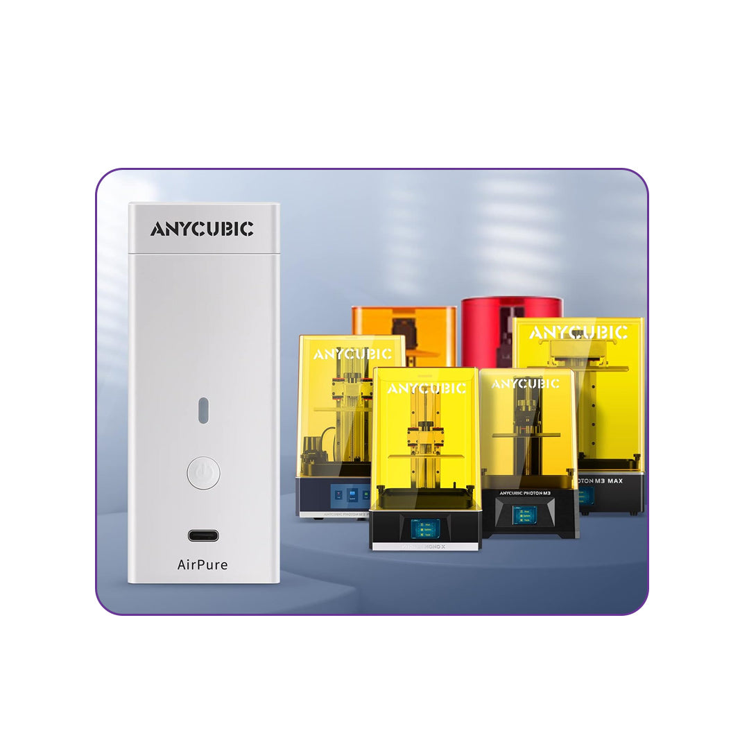 Anycubic AirPure+ Air Purifier – Ultra Quiet Filtration for LCD/DLP 3D Printers - MakerParts 3D
