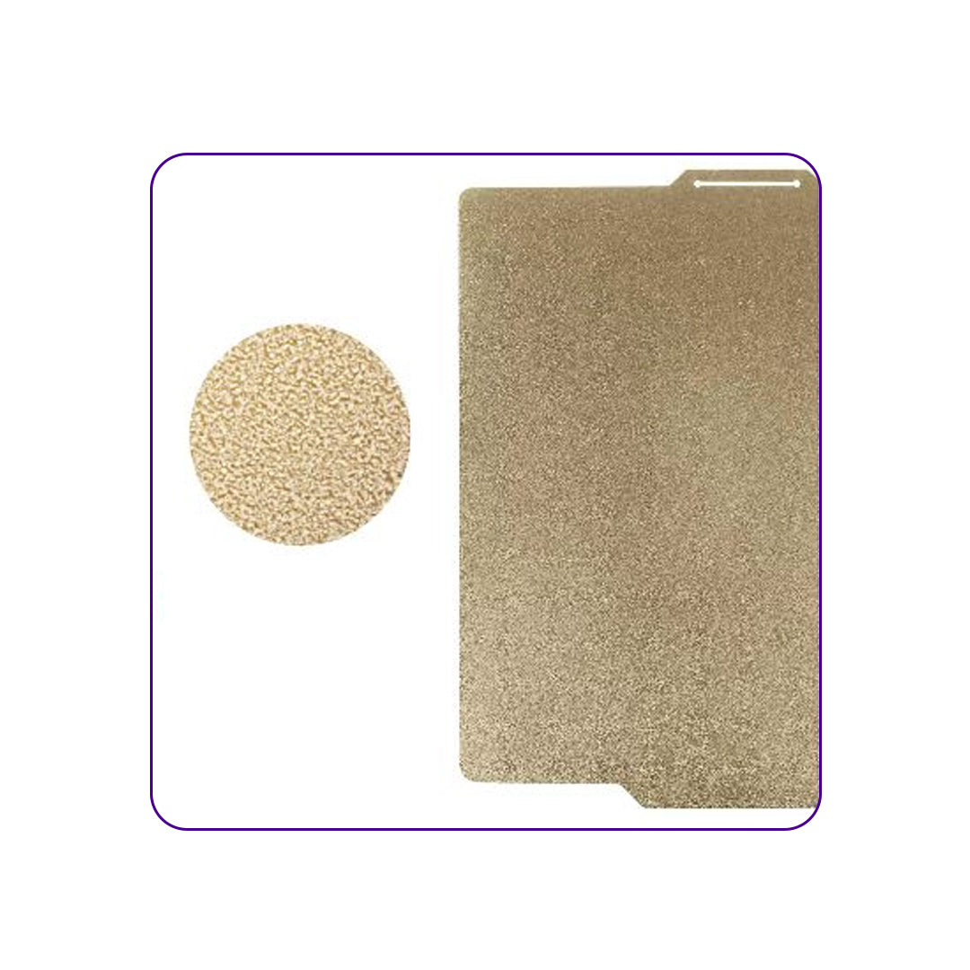 Double-sided textured PEI build plate for Bambu Lab X1, P1P, and P1S, 257x257mm