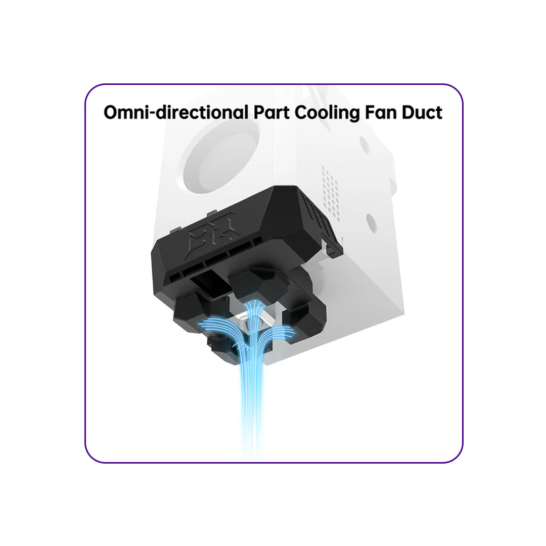 BIQU Panda Jet Cooling Fan Duct for Bambu Lab X1/P1 Hotend & Panda Revo