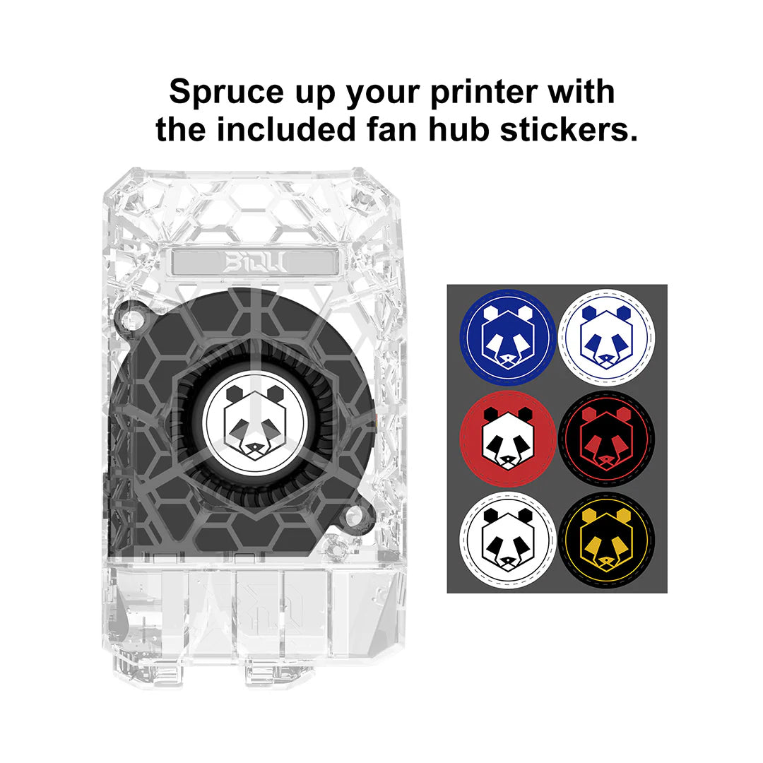 BIQU Panda Jetpack Extruder Cover with Cooling Duct P1/X1