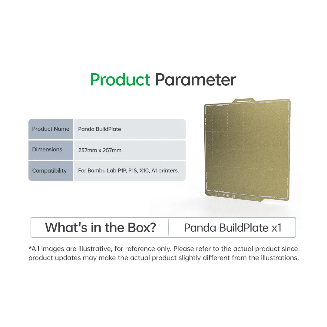 BIQU Panda Build Plate Textured PEI x Smooth PEI