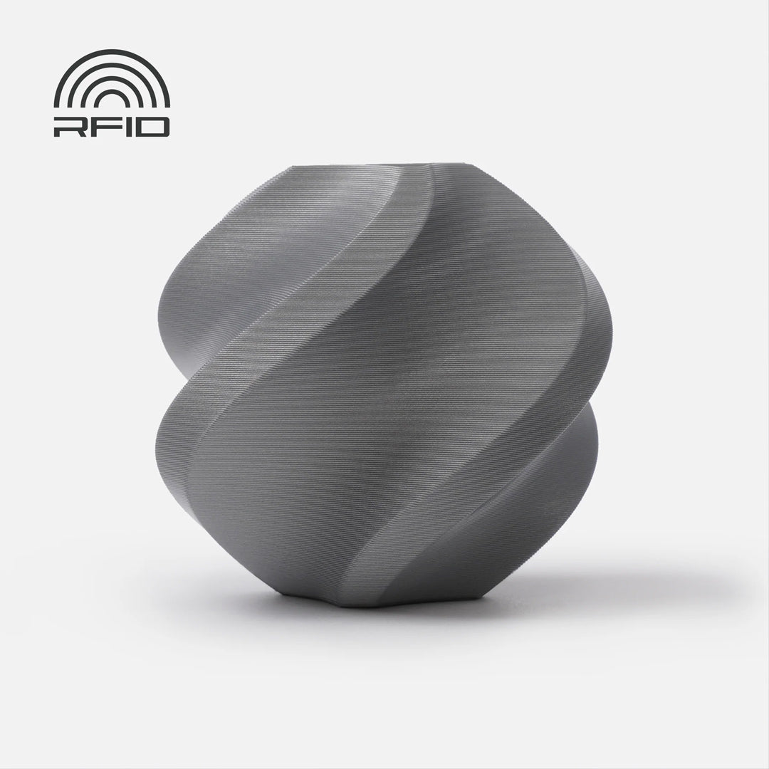 Bambu PLA Basic - Silver - with Bambu Reusable Spool