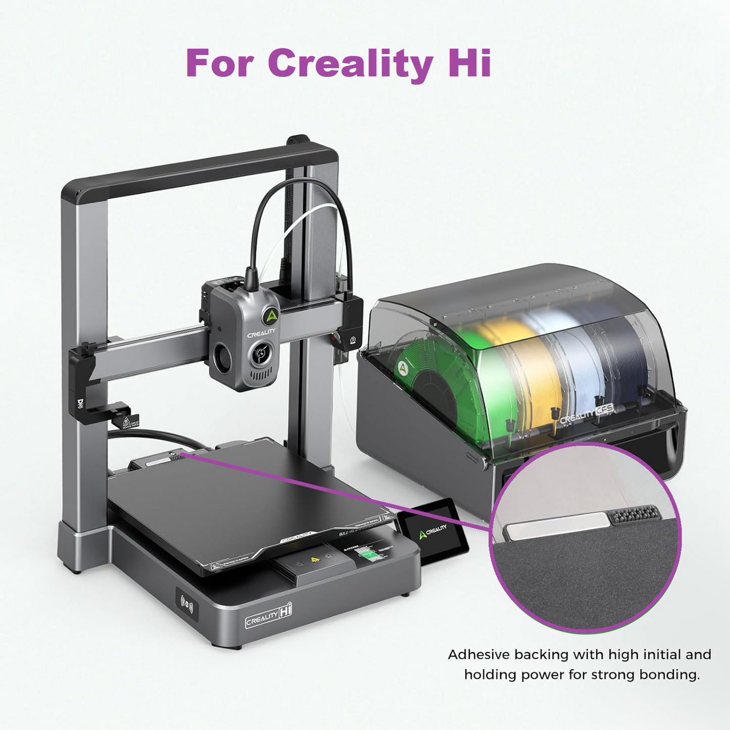 Creality Hi Nozzle Wiper Module Combo Pack - (5 Silicone + 1 Metal) - Official Replacement