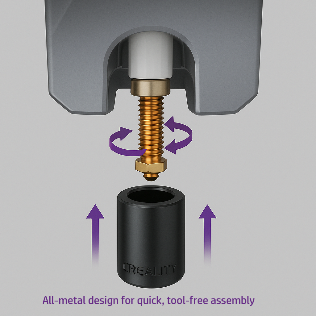 Creality UnicornQuick Swap Nozzle For K2 Plus and Hi