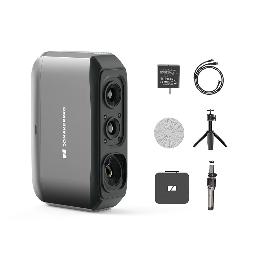 3DMakerpro Moose AI 3D Scanner - Markerless 0.03mm Accuracy