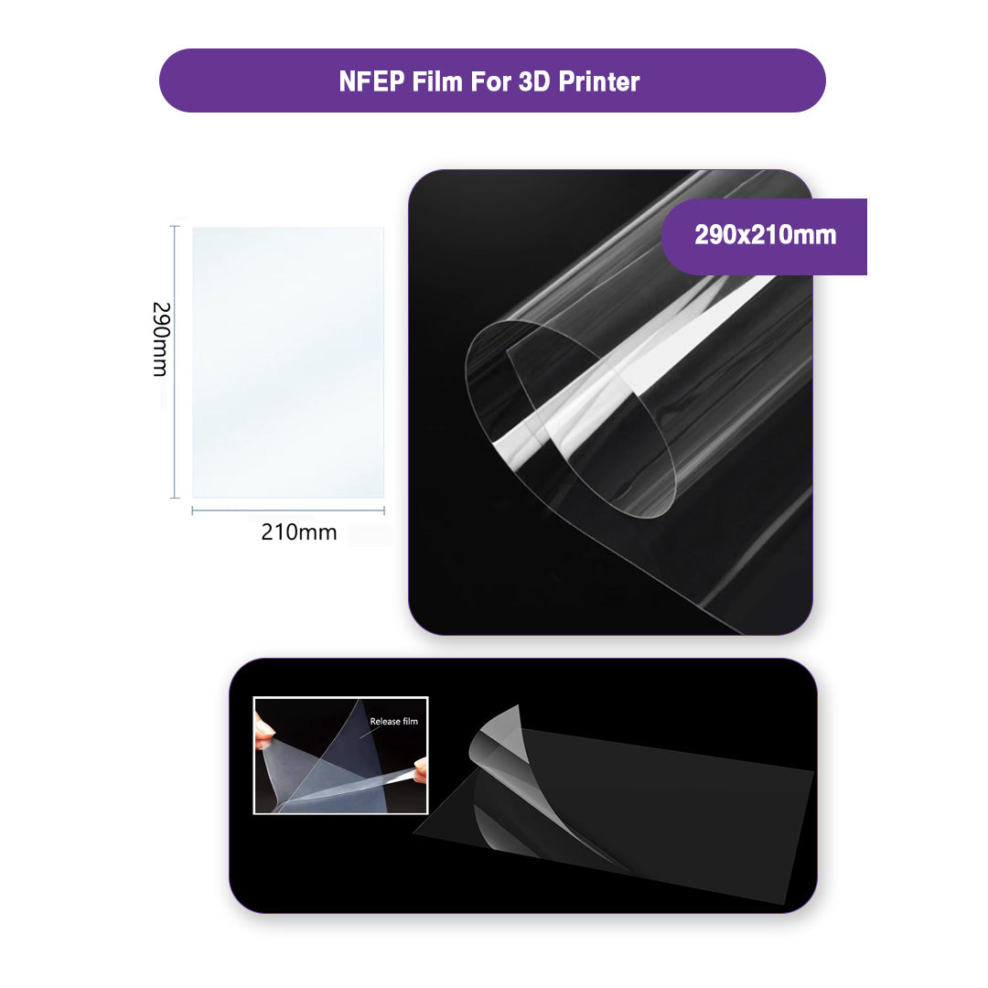 NFEP Film for Elegoo Saturn 2/3 290mmx210mm - MakerParts 3D