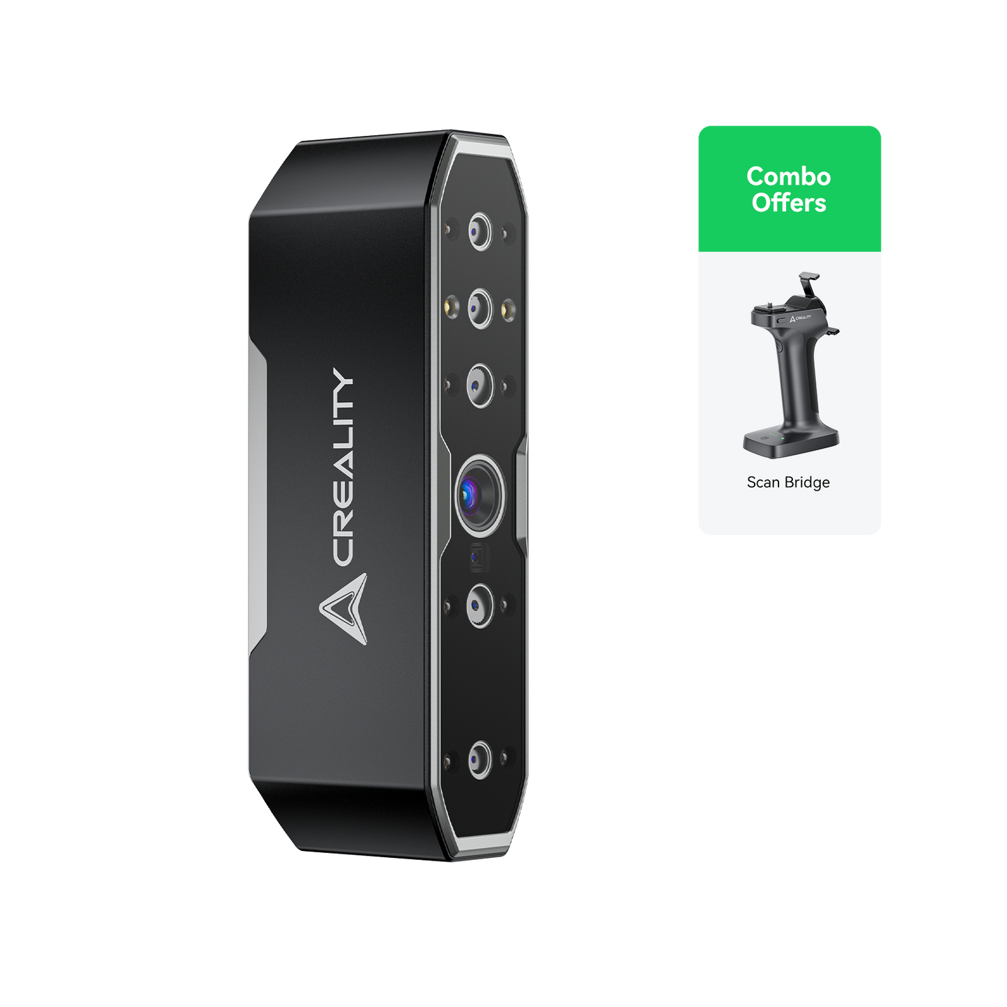 Creality CR-Scan Otter 3D Scanner – High-Precision Four-Lens Stereo Vision