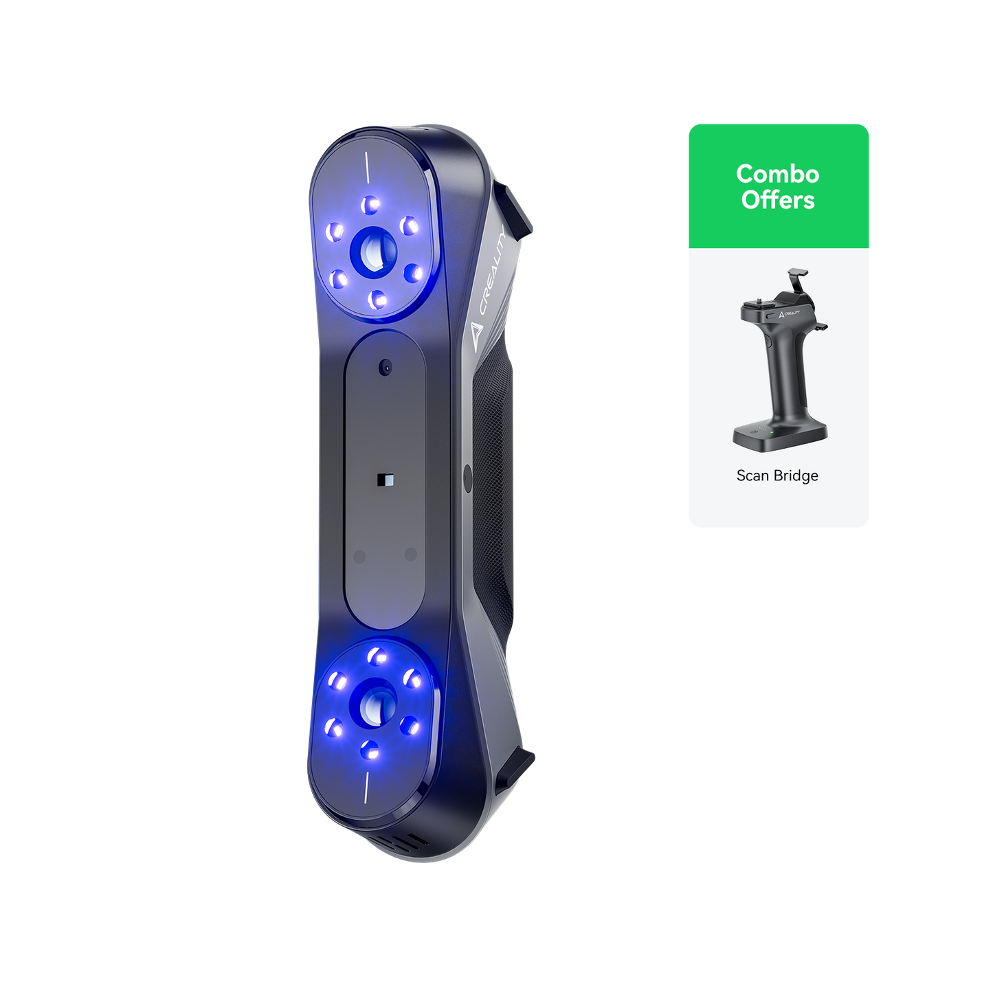 Creality CR-Scan Raptor 3D Scanner – Precision Hybrid Laser for All Object Sizes