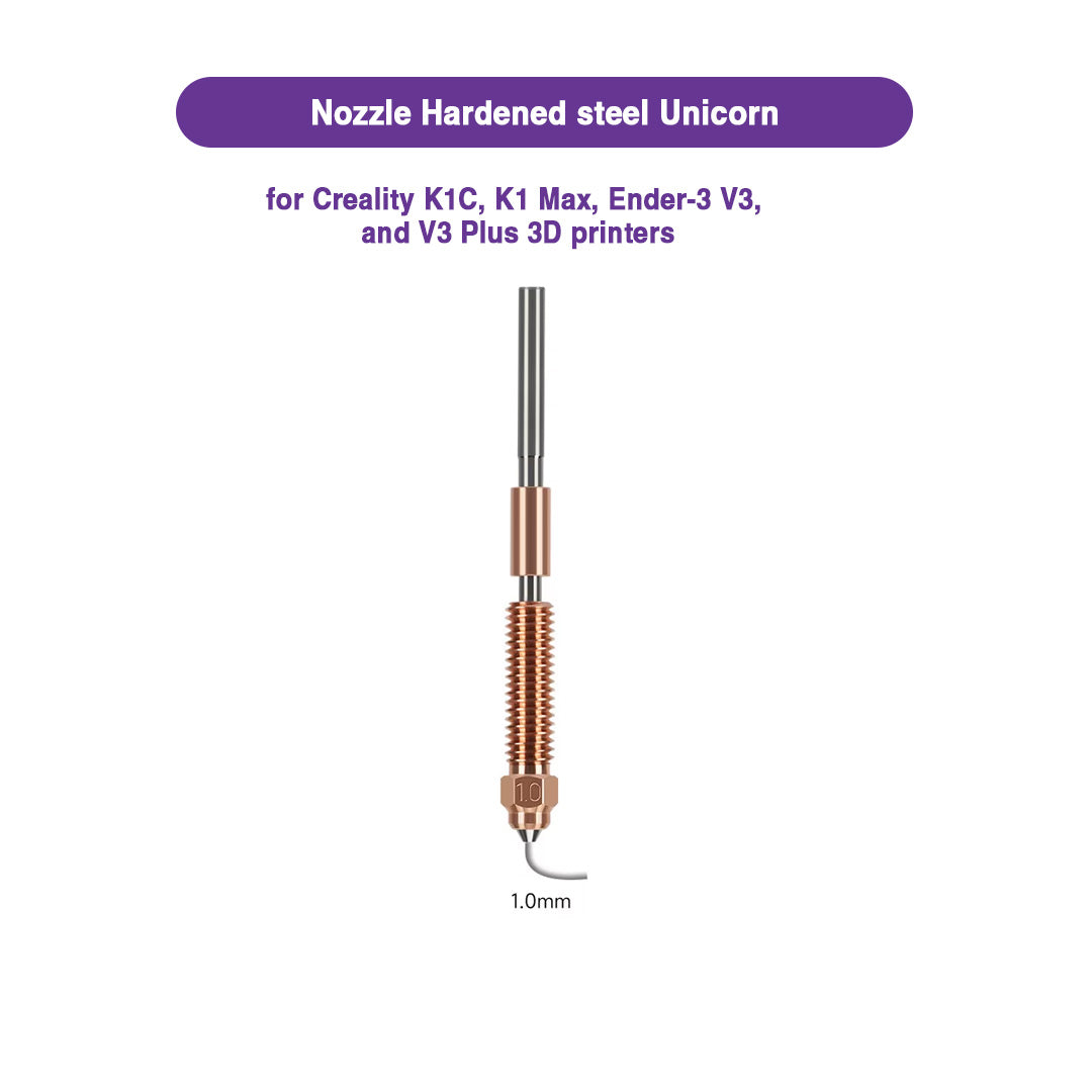 Hardened Steel Nozzle Unicorn