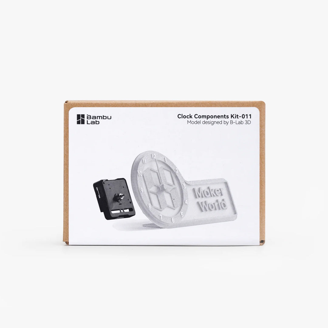Bambu Lab Clock Components DIY Kit 011 – Build Your Own 3D Printed Clock - MakerParts 3D