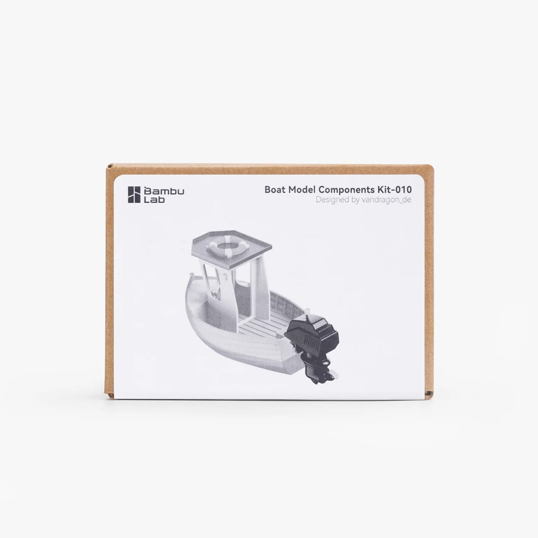 Bambu Lab Boat Model Components DIY Kit - Build Your Own 3D Printed Boat - MakerParts 3D