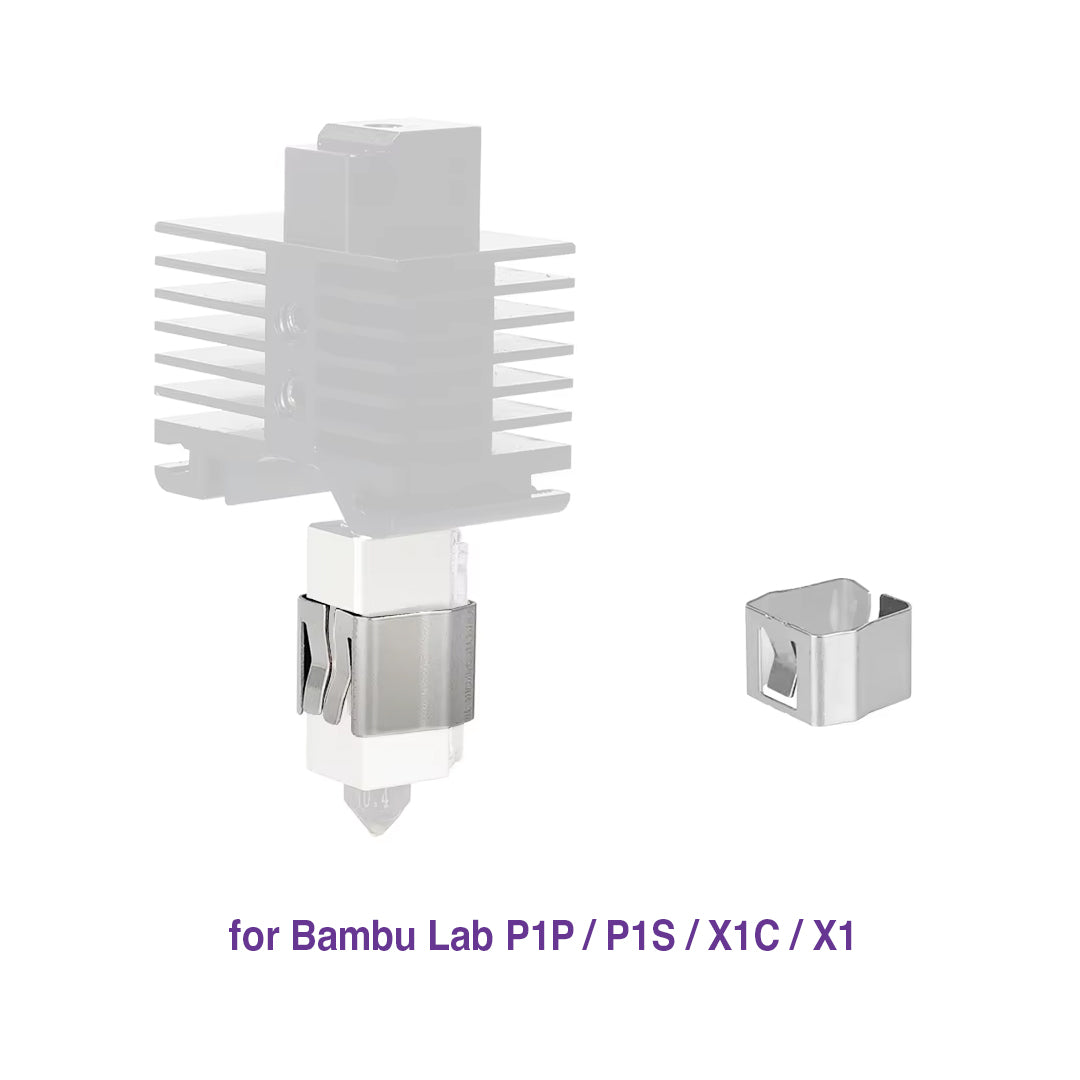 Stainless Steel Fixing Clip for Bambu Lab - MakerParts 3D