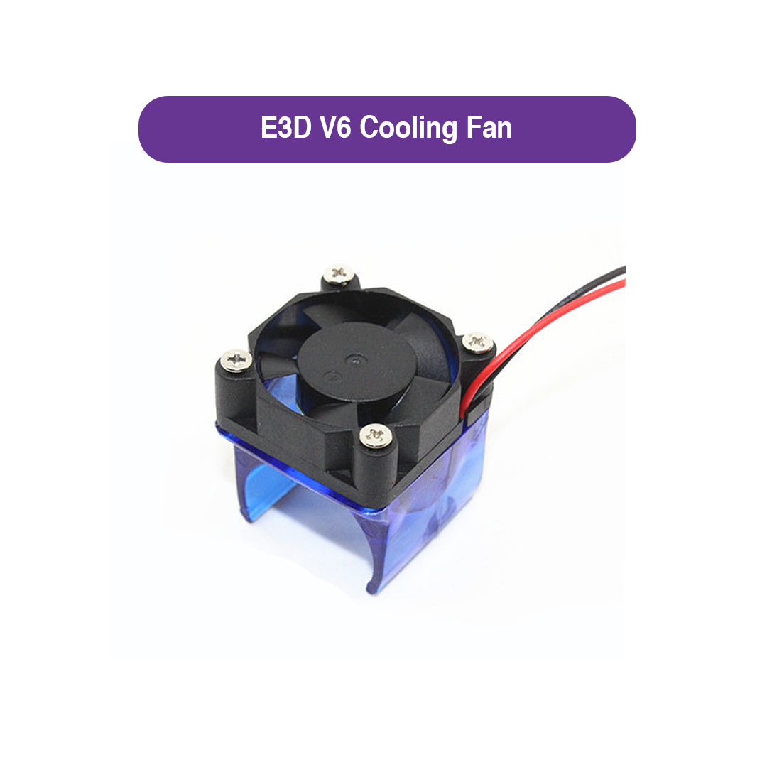 E3D V6 Cooling Fan with Bracket - 12V 30mm - MakerParts 3D