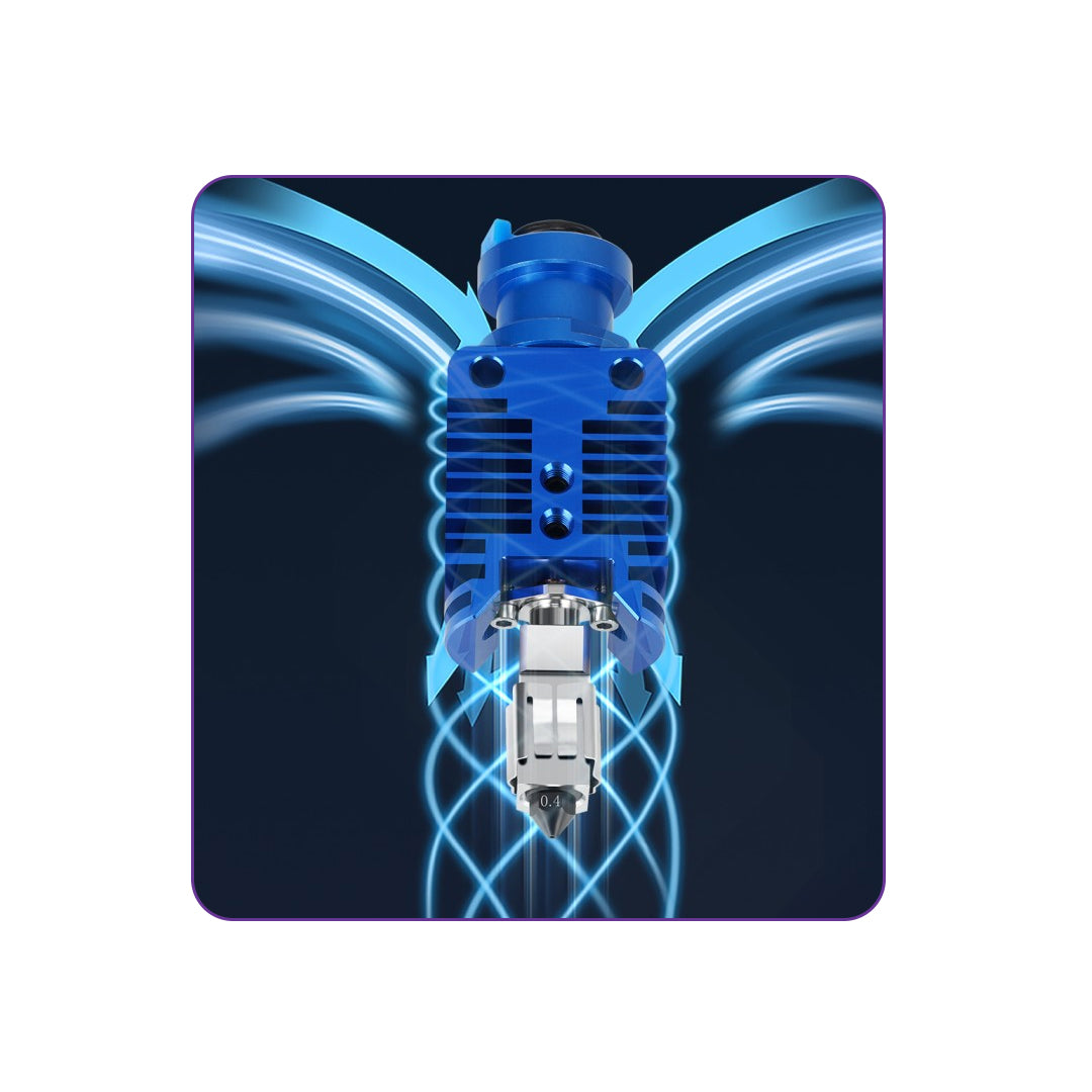 E3D 2.0 High-Speed Print Head Bimetal Heat Break Hotend Extruder 24V for Ender 3 V2, Prusa, VORON 2.4, Ender 3 Pro, CR10, CR10S - MakerParts 3D