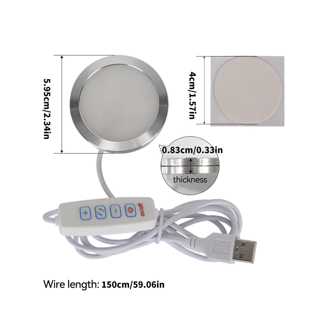 Ultra-Thin Aluminum Alloy LED Lamp Kit – DIY Model for 3D Printing Projects - MakerParts 3D