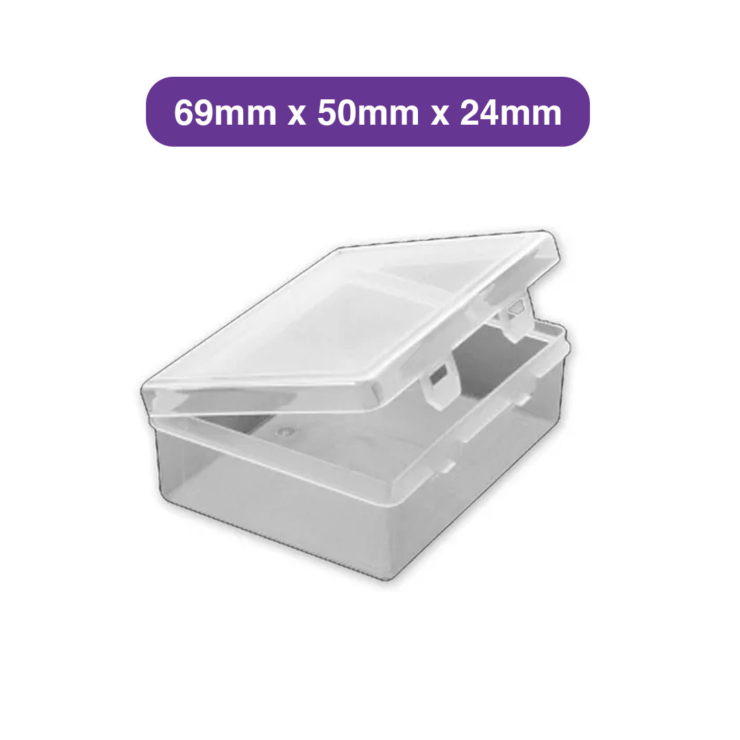 Transparent Plastic Box (Small) - MakerParts 3D