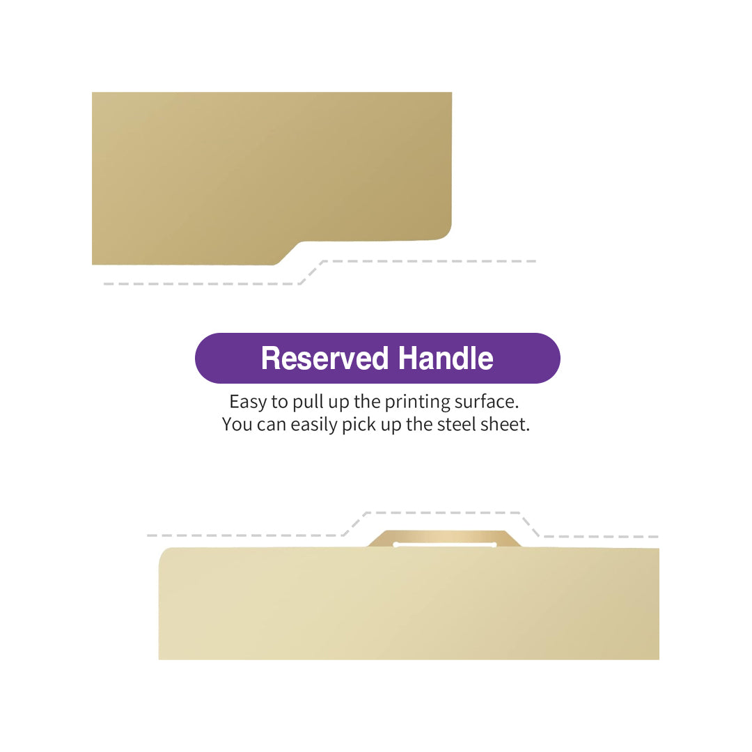 Double-Sided Magnetic Steel PEI Build Plate - Smooth / Textured - MakerParts 3D