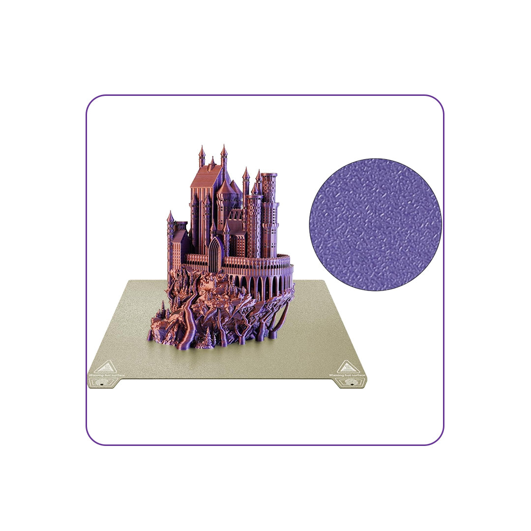 Double-Sided PEI Build Plate with Fluted Double Ears - MakerParts 3D