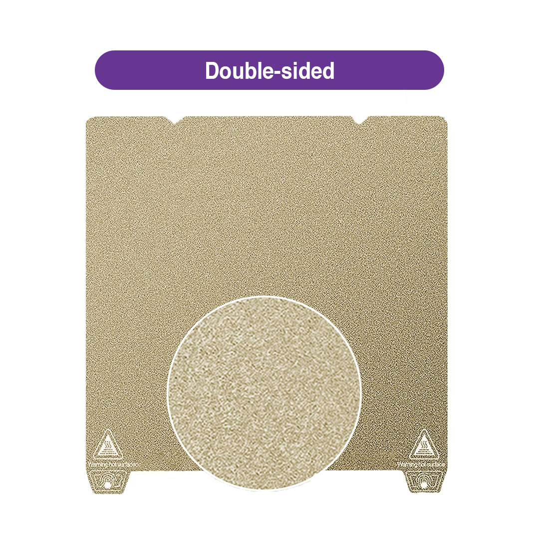 Double-Sided PEI Build Plate with Fluted Double Ears - MakerParts 3D