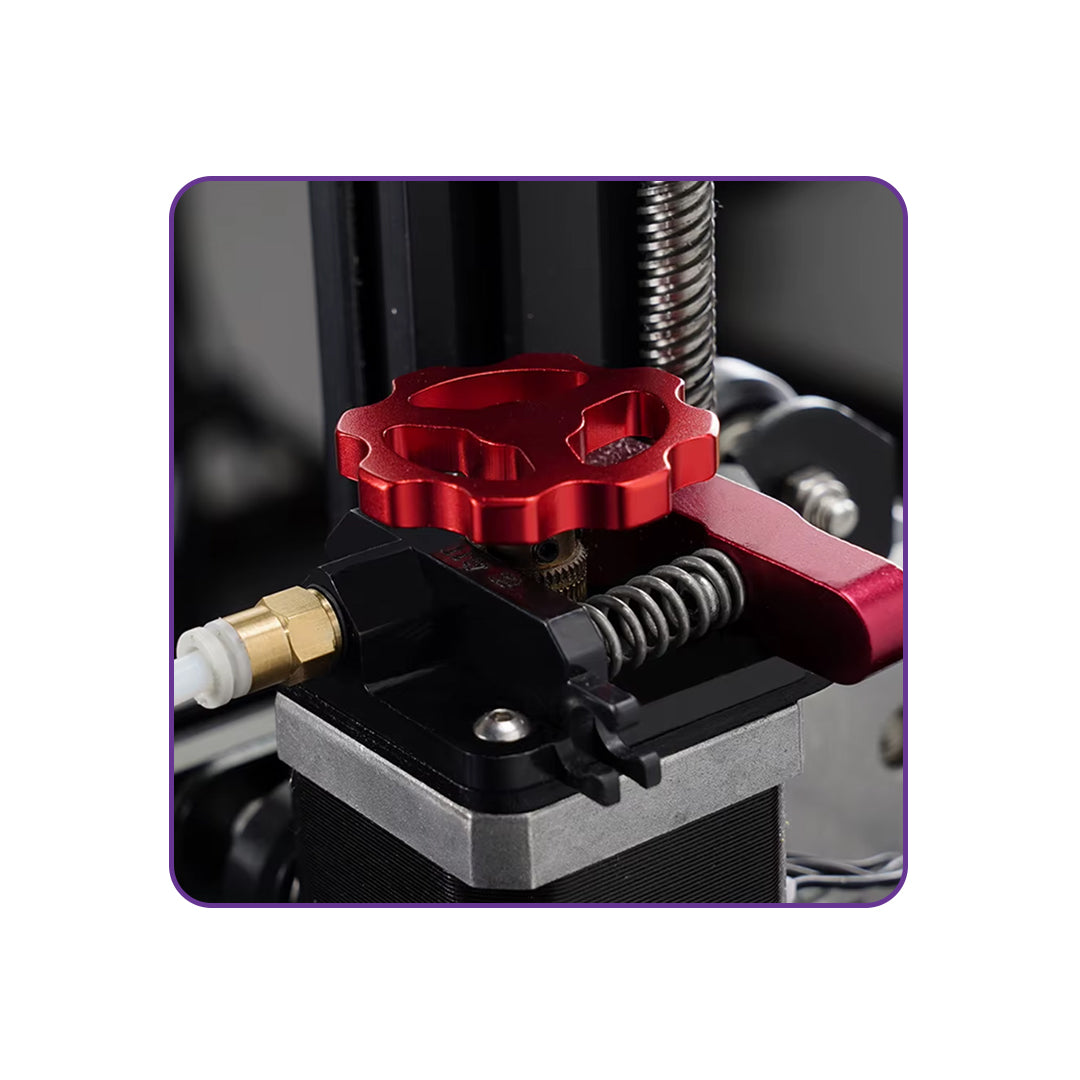 E-axis remote extrusion feeding Hand Screw Wheel inner diameter 5mm for CR10 Ender 3V2 Extruder - MakerParts 3D