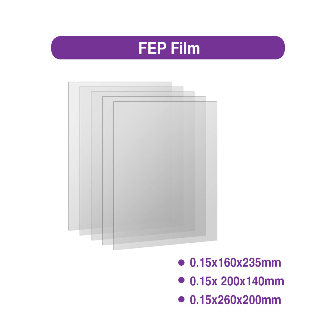 Light Curing FEP Release Film for Resin 3D Printers - MakerParts 3D
