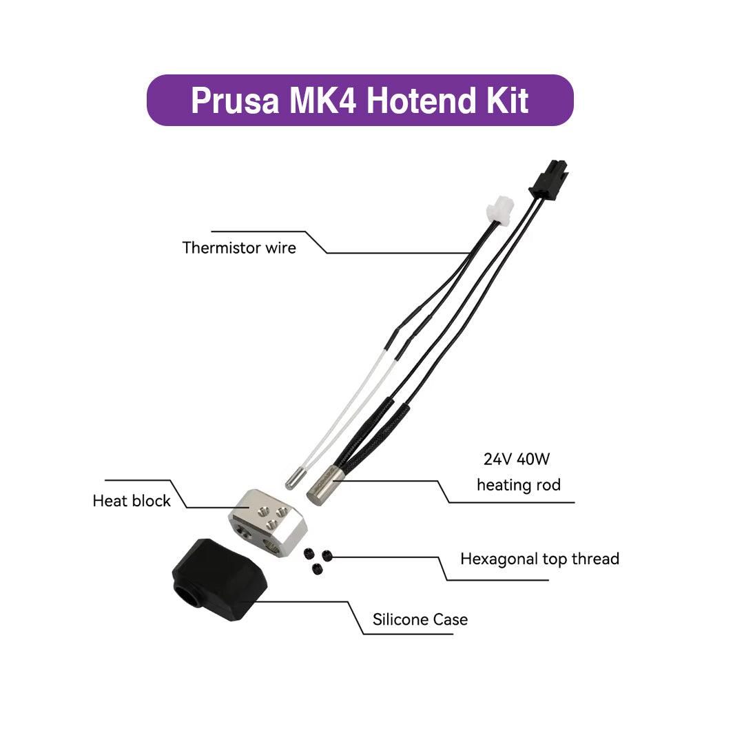 Hotend Kit for Prusa MK4 - MakerParts 3D