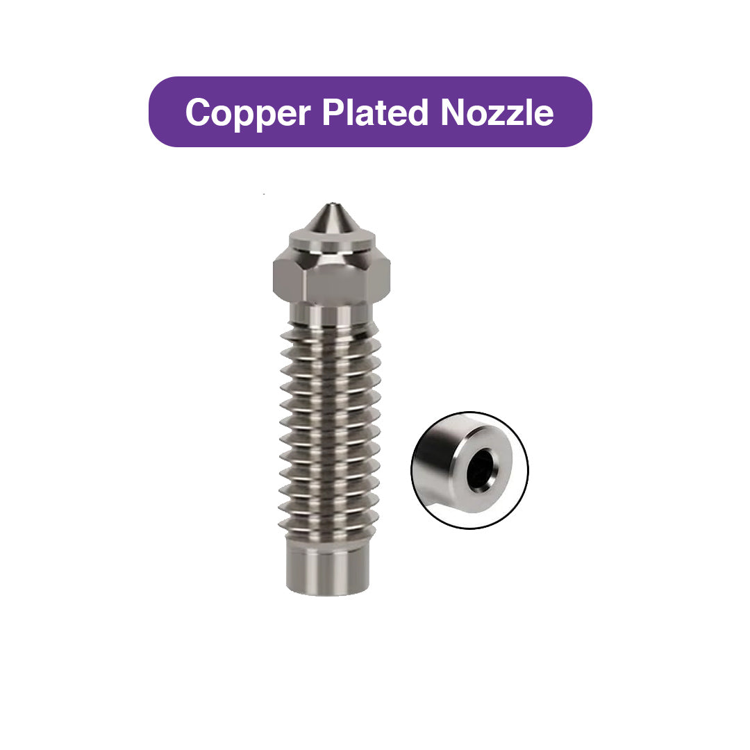 Copper Plated Nozzles Kit with Tools for ELEGOO Neptune 4 Plus / 4 Max (34 Pcs) - MakerParts 3D