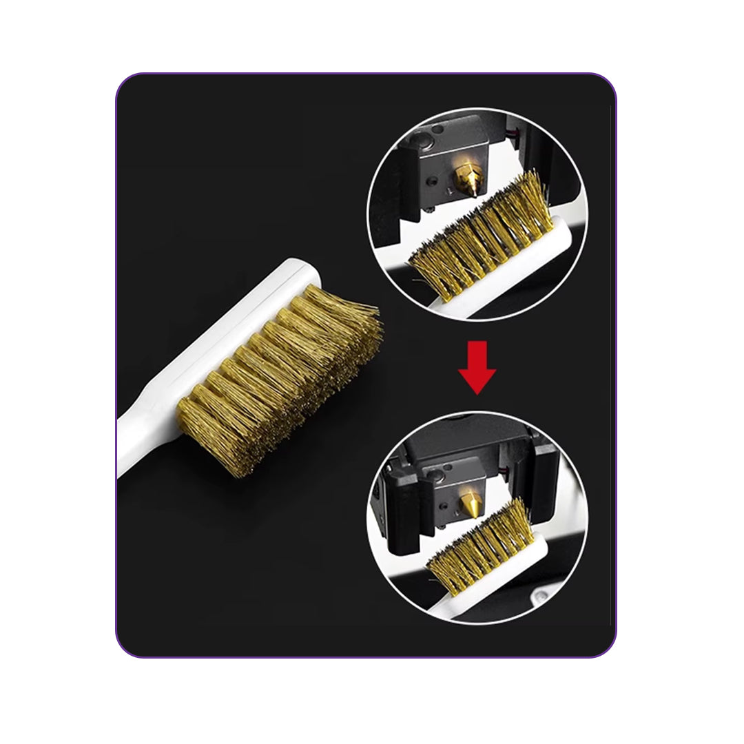 Nozzle Cleaning Copper Brush - MakerParts 3D