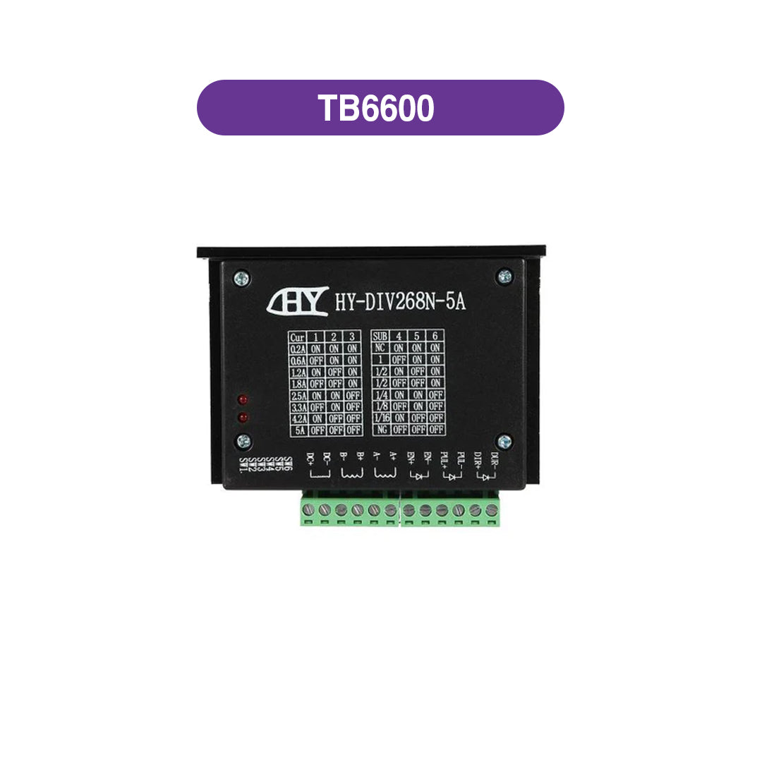 Single-Axis TB6600 Stepper Motor Driver Controller - MakerParts 3D
