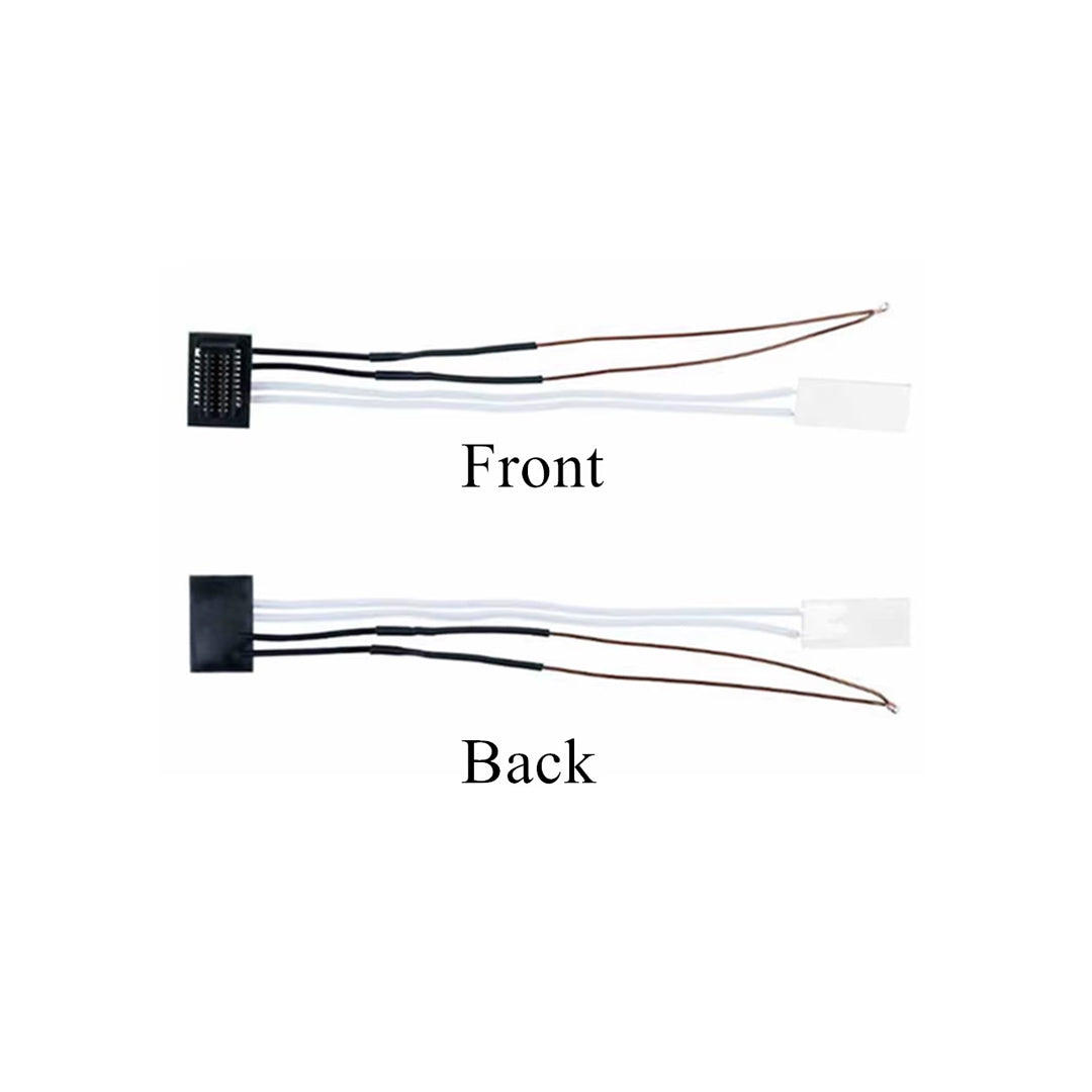 24V 65W Ceramic Heater & Thermistor for Bambu Lab P1P/P1S with Metal Clips - MakerParts 3D