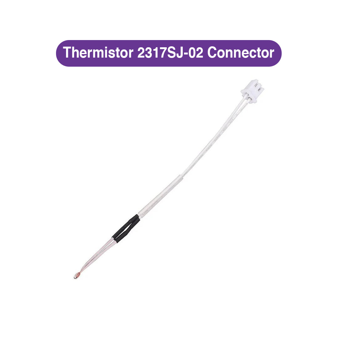 Thermistor Sensor with 2317SJ-02 Connector (140mm Cable) - MakerParts 3D