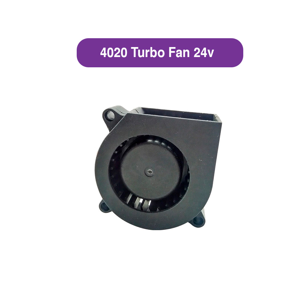 4020 Turbo Fan 12V / 24V for 3D Printers - High-Efficiency Cooling - MakerParts 3D