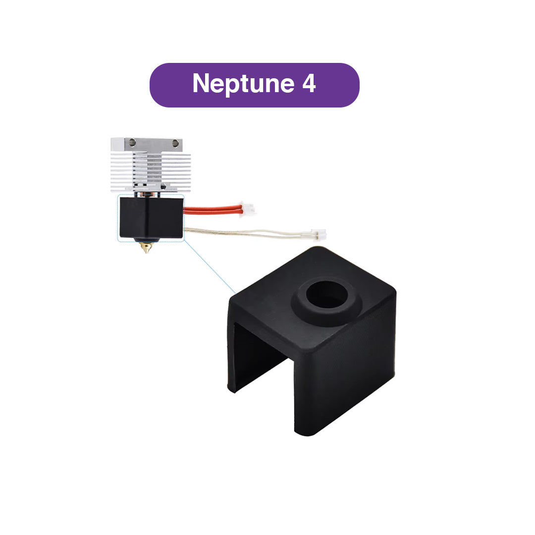 Silicone Hotend Cover for ELEGOO Neptune 4 - MakerParts 3D