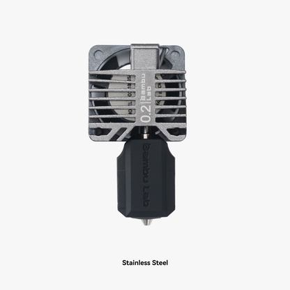 Bambu Lab Complete Hotend  for P1 Series - 0.2mm Stainless Steel Nozzle –