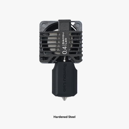 Bambu Lab P1 Series Complete Hotend 0.4 mm Hardened Steel – Quick-Swap Unit