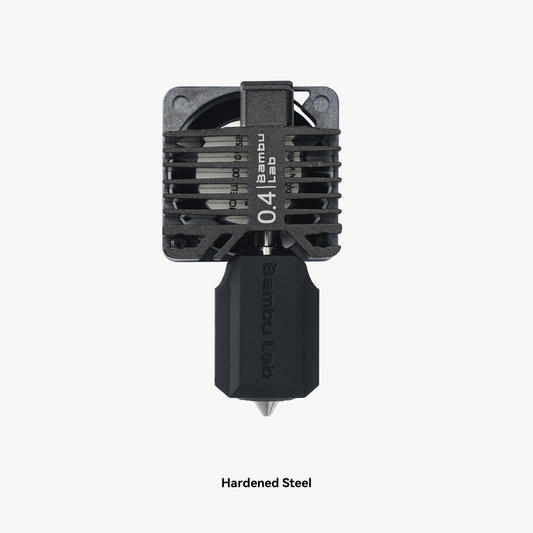 Bambu Lab P1 Series Complete Hotend 0.4 mm Hardened Steel – Quick-Swap Unit