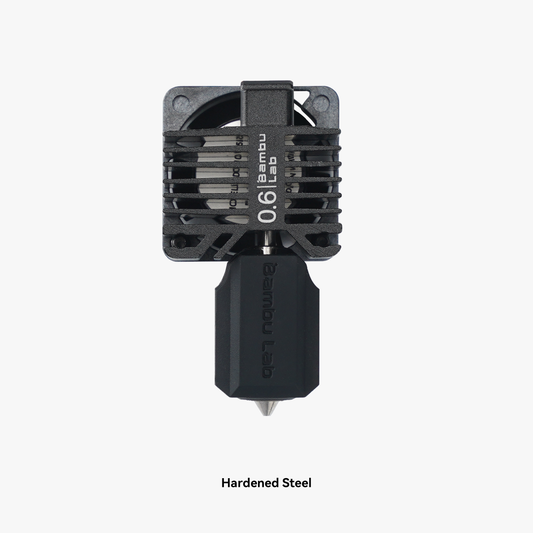 Bambu Lab P1 Series Complete Hotend 0.4 mm Hardened Steel – Quick-Swap Unit