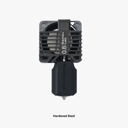 Bambu Lab Complete Hotend for X1 Series - 0.8mm Hardened Steel Nozzle - Full Quick-Swap Unit