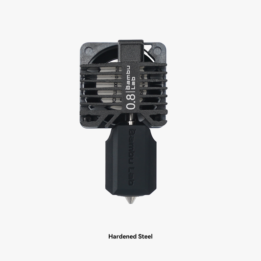 Bambu Lab Complete Hotend for X1 Series - 0.8mm Hardened Steel Nozzle - Full Quick-Swap Unit