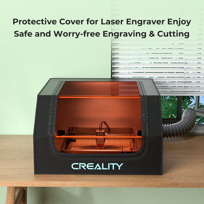 Creality Protective Cover for Laser Engraver – Enclosed Smoke & Dust Isolation