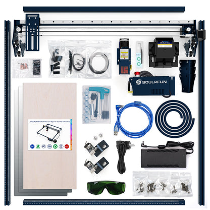 SCULPFUN S30 Ultra 11W packing list