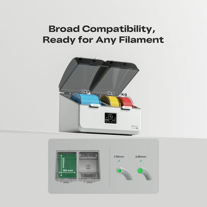 Creality SpacePi X4L Filament Dryer | 4-Spool Multi-Color Drying