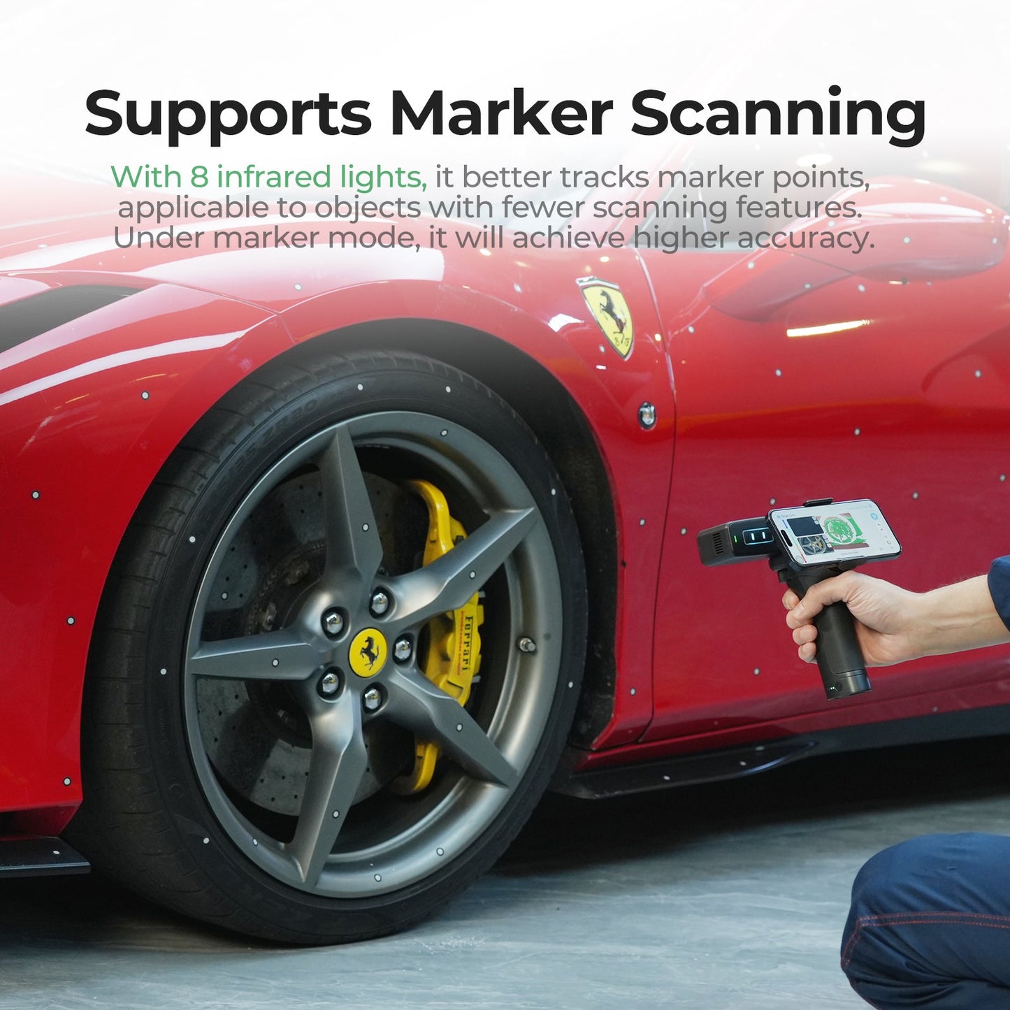 Creality Otter Lite / Otter Basic 3D Scanner – Portable Full-Color Scanner with 0.05 mm Accuracy (20–2000 mm Range)