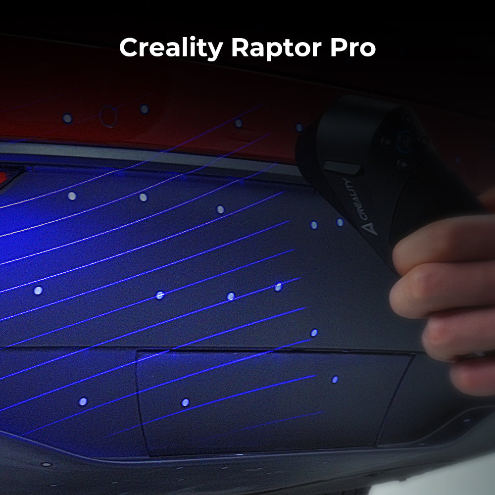 Creality Raptor Pro 3D Scanner – High-Speed Laser + NIR System for Medium & Large Objects