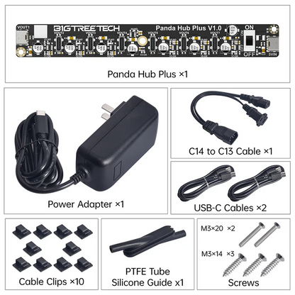 BIGTREETECH Panda Hub Series USB & Type-C Expansion for Bambu Lab P1S / P1P