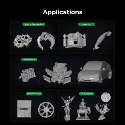Creality Raptor Pro 3D Scanner – High-Speed Laser + NIR System for Medium & Large Objects