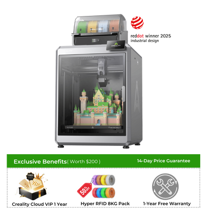 K2 Plus Combo 3D Printer + 4 Free Filaments