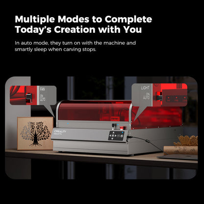 Creality Falcon2 Pro Enclosed Laser Engraver & Cutter – Safety, Visibility, and Power